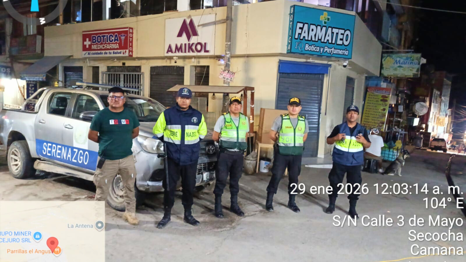 Patrullajes integrados PNP - Serenazgo